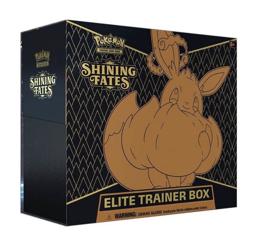 Pokemon Shining Fates Elite Trainer Box - 10 Packs + Promo, Charizard?