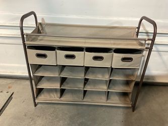 shoe storage organizer