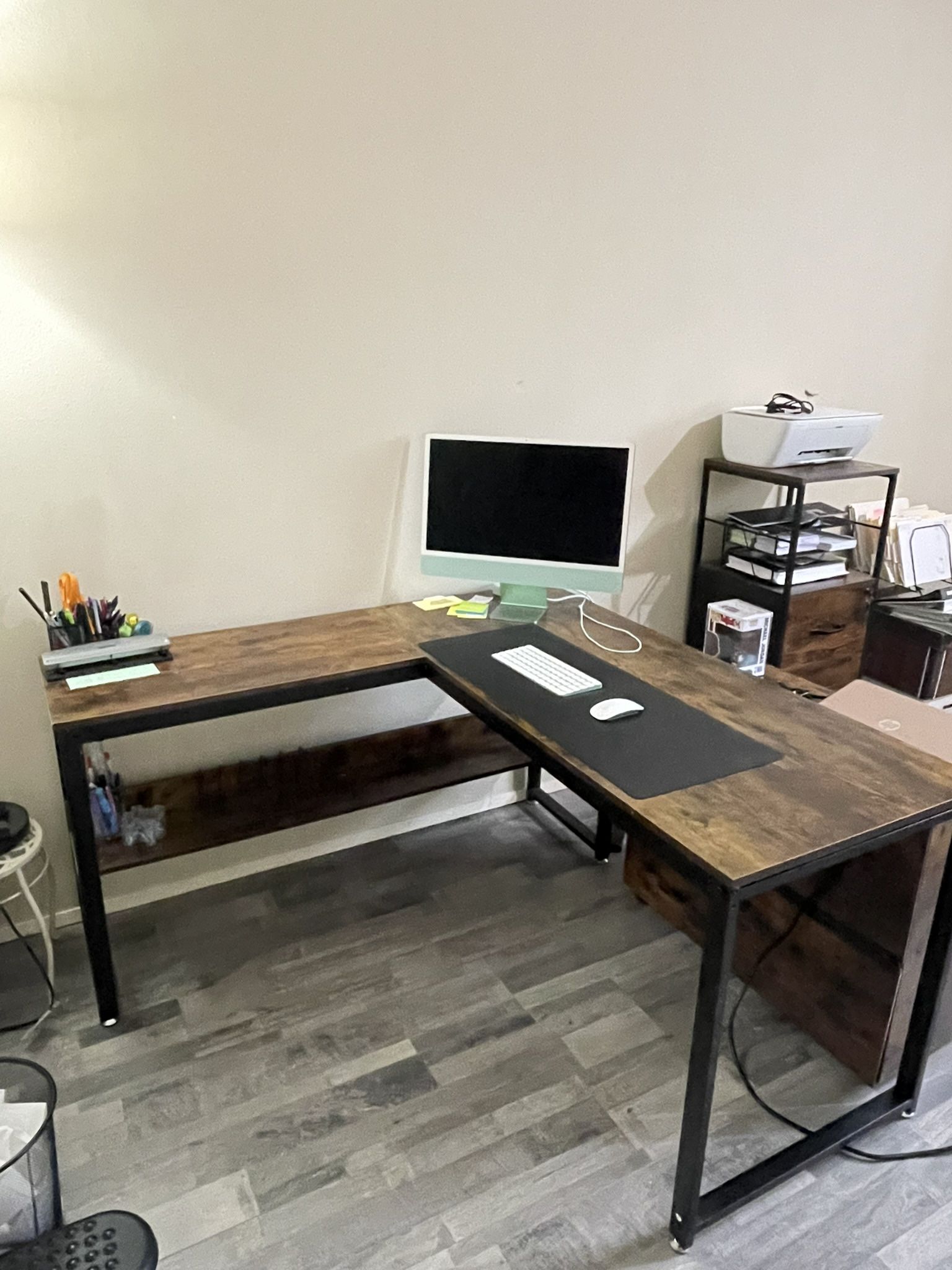 L SHAPE DESK