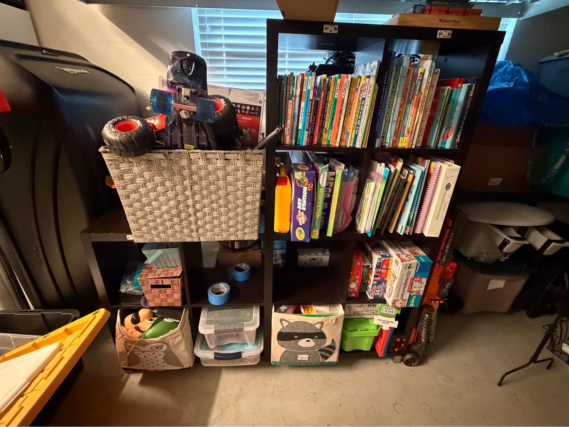 Black Cube Storage Organizer Shelf $50 OBO