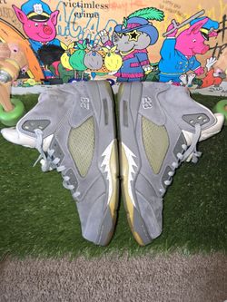 Air Jordan 5 Wolf Grey Sz 12 