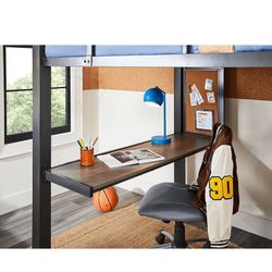 Kids Bunk Bed With Desk