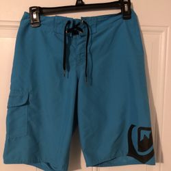 Quiksilver Blue size 26 Board Shorts