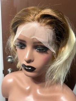 Lace Front Ombre Blonde Bob Wig