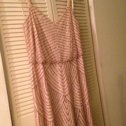New w tags 16 gown pink w beads