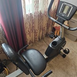 ProForm Recumbent Exercise Bike - Stationary Cardio Workout Bike Stationary Bike