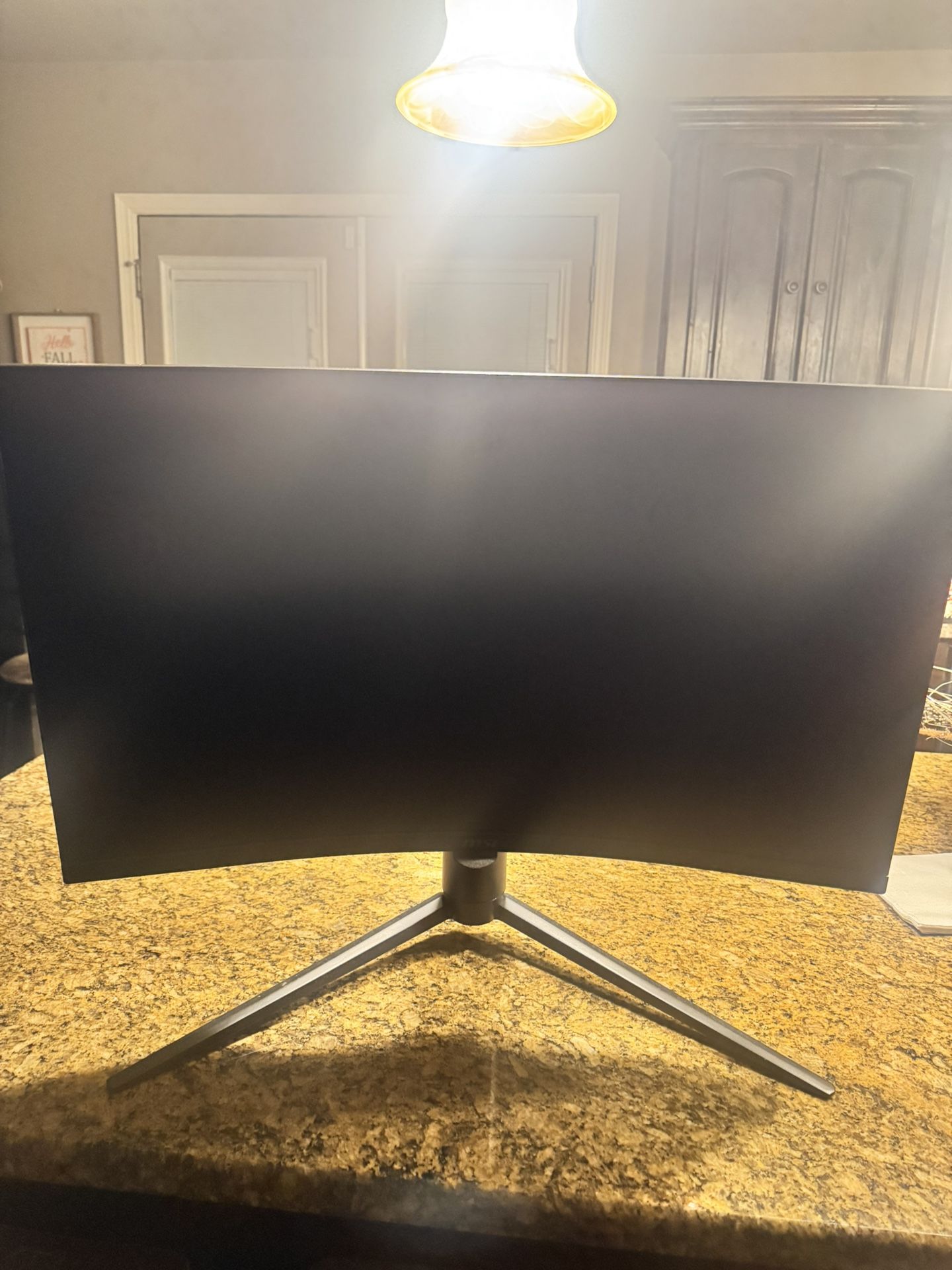 MSI 27” Curved Gaming Monitor 165hz 2560 x 1440