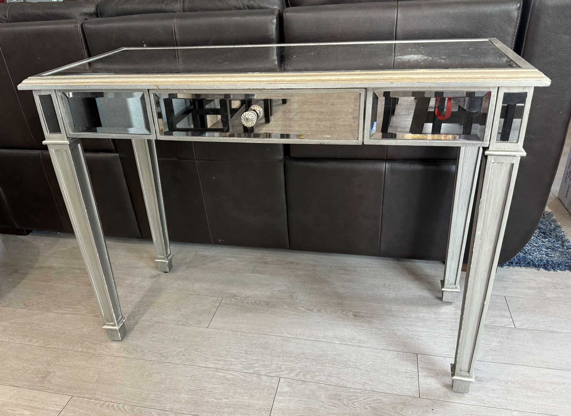 Pier 1 Mirrored Vanity Table