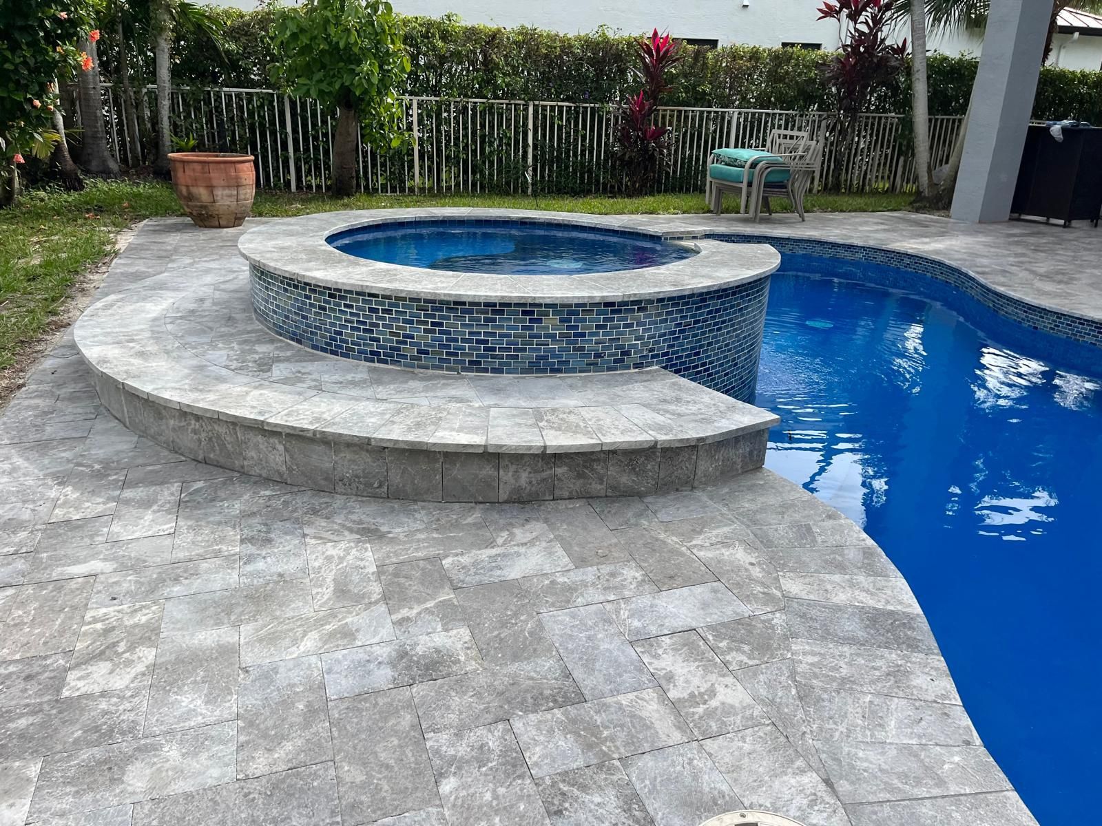 6x12x1 Silver Grey Sandblasted