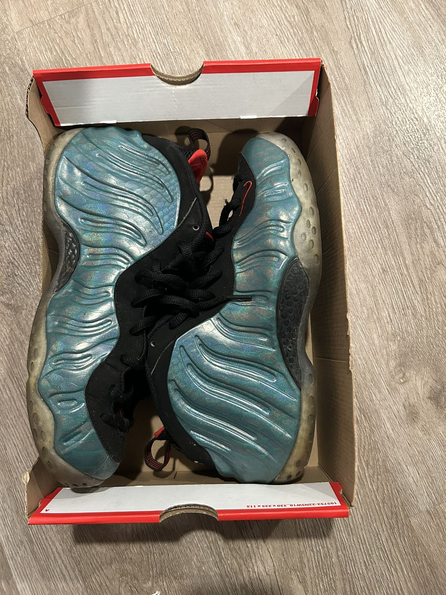 Nike Foamposite Gone Fishing Size 10.5