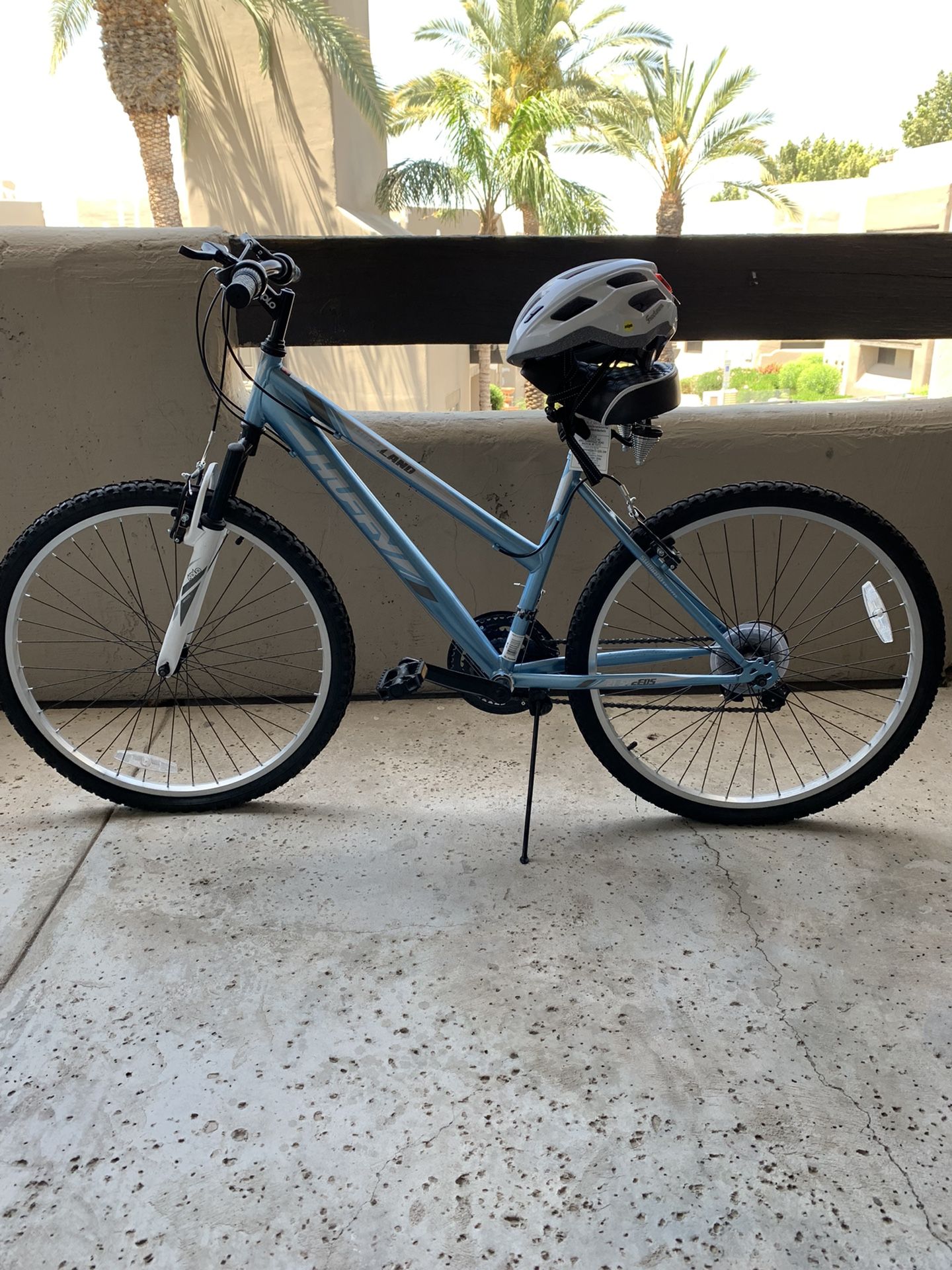 Huffy Women’s Highland 26” Mountain Bike - Blue/Silver