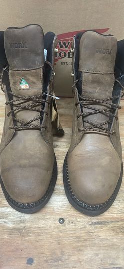 Botas redwings waterproof Sz 12 ww. Steel toe