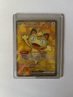 Pokemon Meowth ex po