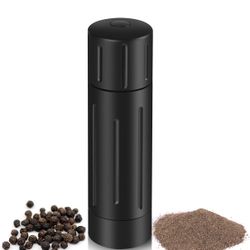 Pepper Grinder Mill, Professional Grade Aluminum Manual Pepper Mill
