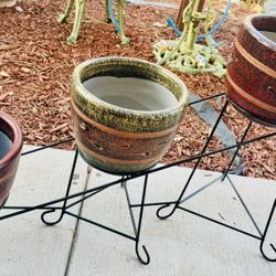3 Tier Stand With Pots $40 