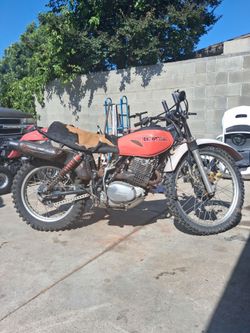 1979 Honda XR500 dirt bike