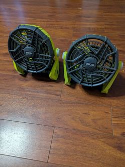 Ryobi fan 18 volt