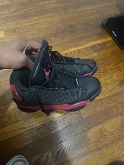 Women’s Air Jordan 13 Bred Black Red Sneakers