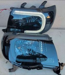 05-11 Toyota Tacoma LED DRL Headlights Luces Micas Calaveras Faros Faroles Focos Headlamps