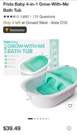 Frida Baby 4-in-1 Grow-With-Me Bath Tub