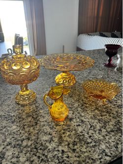 Amber Glass Assortment
