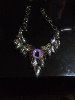 19-Pearl Gothic Style Necklace