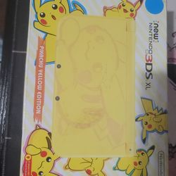 Nintendo New 3DS XL Pikachu Yellow Edition Handheld Console - Yellow