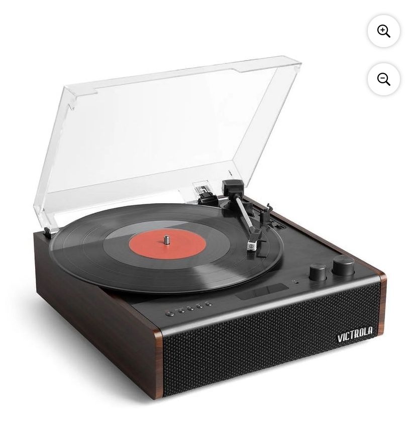  Bluetooth Record Player With Built-in Speakers