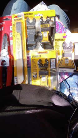 New DeWalt Multi-tool Blade Bundle