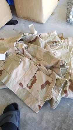 Desert Camouflage Uniforms - Hunting/Fishing