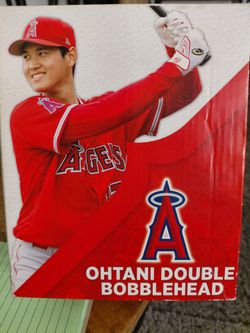 Shohei Ohtani LA Angels Double Bobblehead