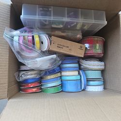Assorted Box Of Ribbons 