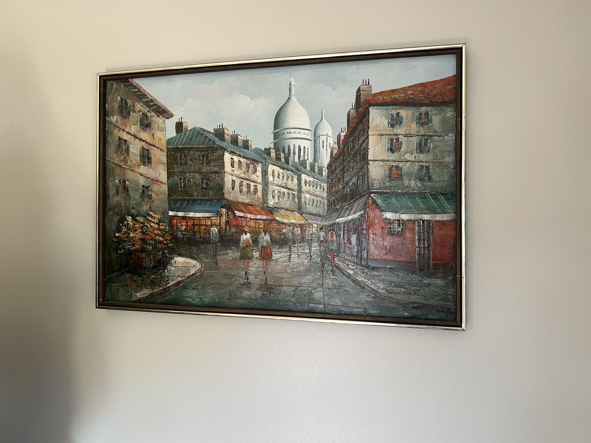 Painting, Moving Into Furnished Place. Selling Paintings