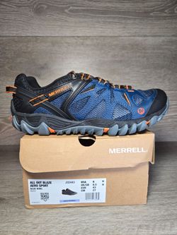 Merrell All Out Blaze Aero Sport Hiking Water Shoes Mens Size 9 New In Box