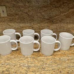 White Ceramic Coffee Mugs