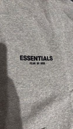 A grey fear of god Is essentials size medium