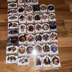 Wwe Trading Cards 2021 42 Cards In Total 