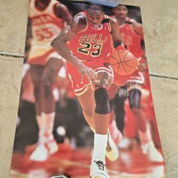 Vintage Michael Jordan Poster 1992 Chicago Bulls 