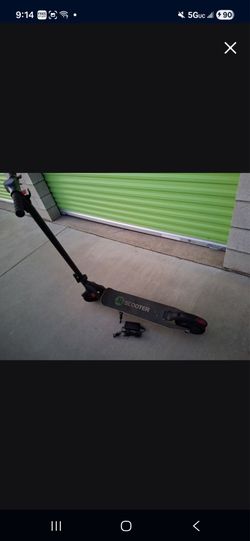 Electric scooter and charger