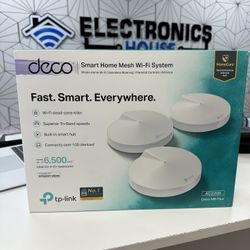 TP Link Smart Home Mesh Wi-Fi System Deco M9 Plus AC2200