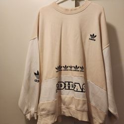 Adidas XL/TG Beige Sweatshirt