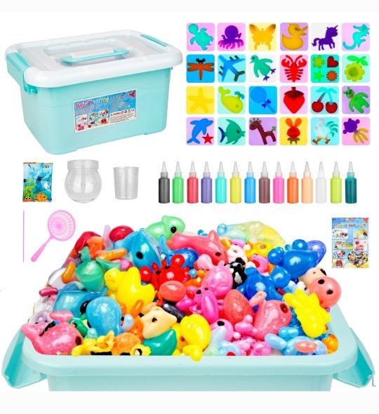 Magic Water Elf Gel Kit - 24 Molds, 14 Gels