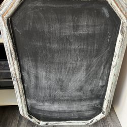 Antique Solid Wood Chalkboard 
