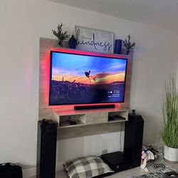 Hawkinsville 2- Shelf Floating Entertainment Center For Tvs Up To 70 Inches