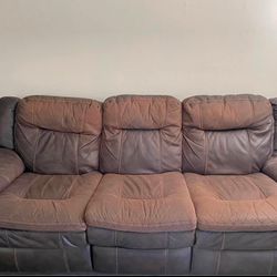 Brown Traditional couch