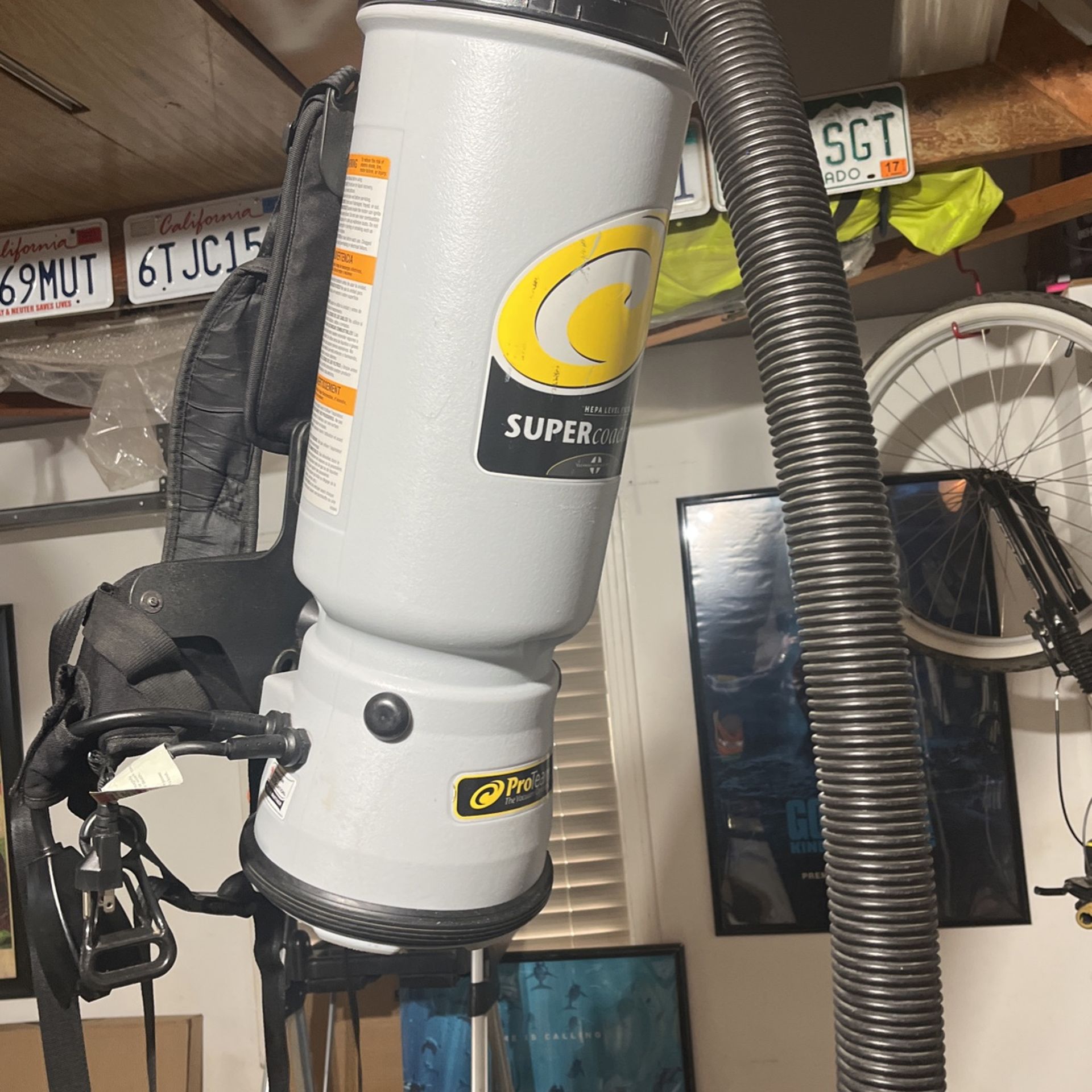 ProTeam SUPER CoachVac HEPA Lvl Filtration