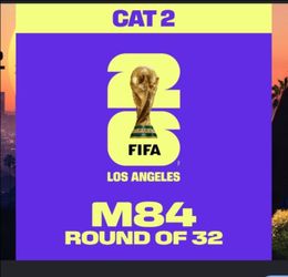 2 World Cup Tickets SPAIN v 2J at Sofi