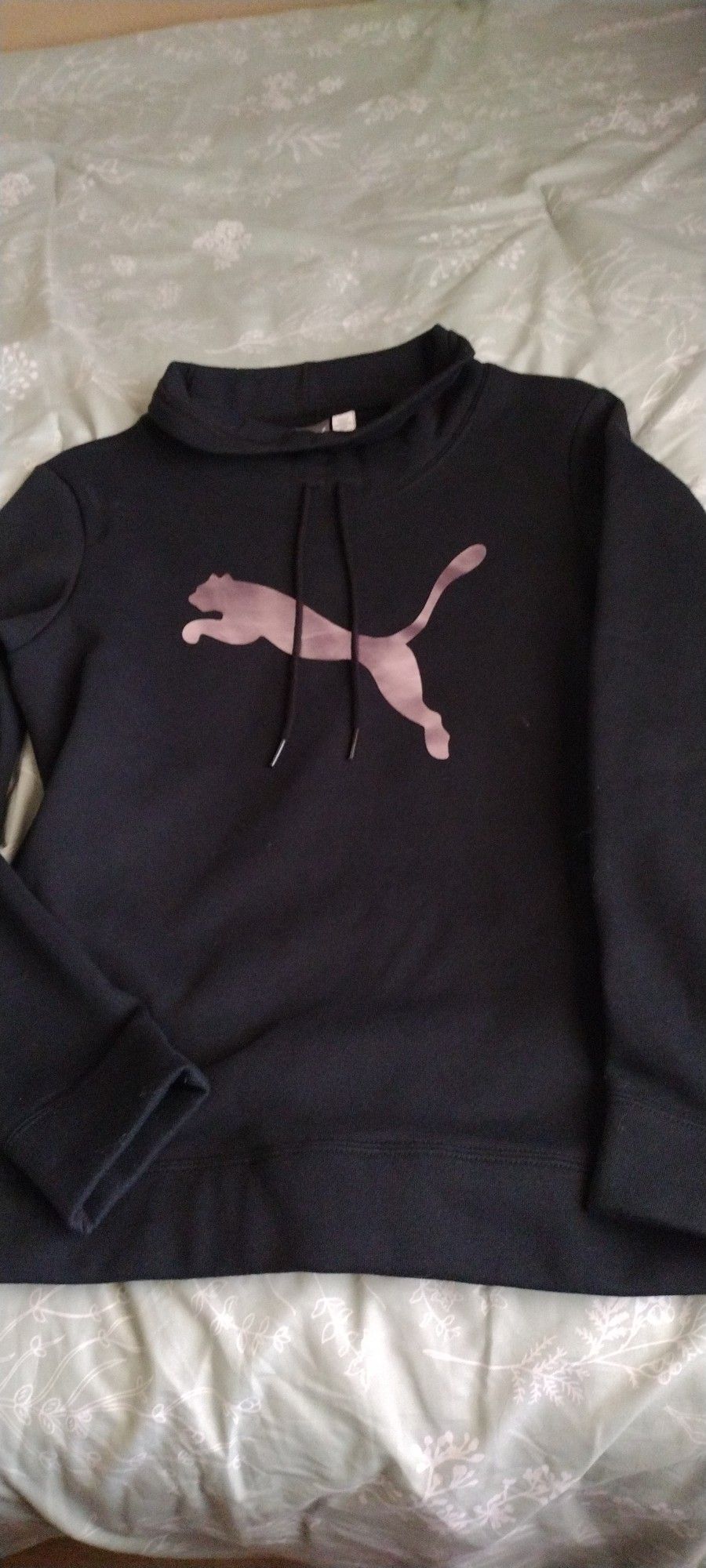 Black And Pink Puma Jacket