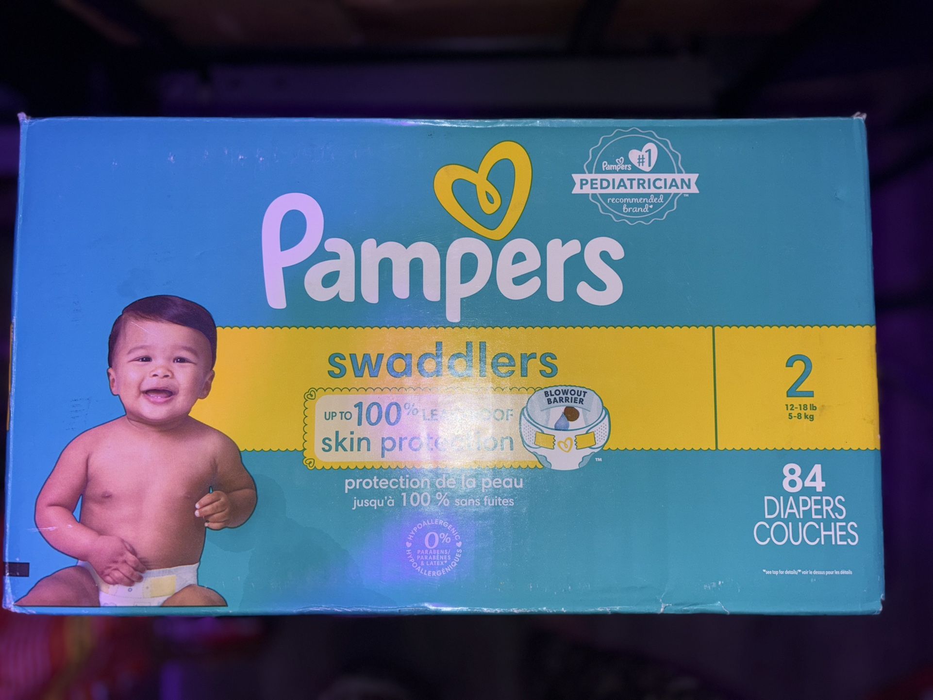 Pampers Box Size 2