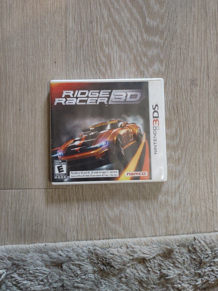 Ridge Racer 3D Nintendo 3DS **Authentic**